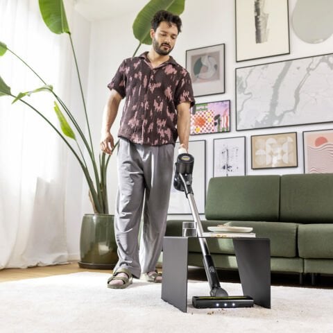 Karcher VCS 3 Nano Complete Dikey Şarjlı Elektrik Süpürgesi, 1.198-930.0