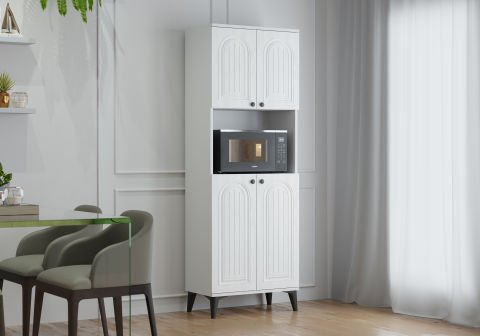 Levent Dlp.0022-203, Bohem Fırın Dolabı Beyaz