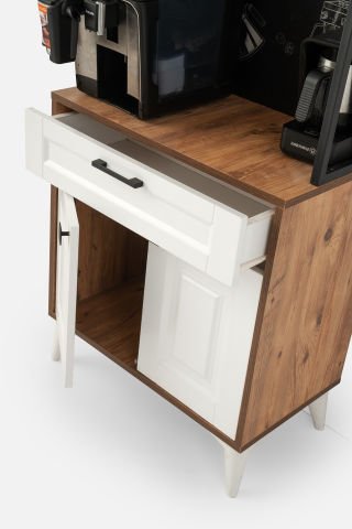 Levent Dlp.0030-458, Kahve Dolabı Atlantik Çam Siyah