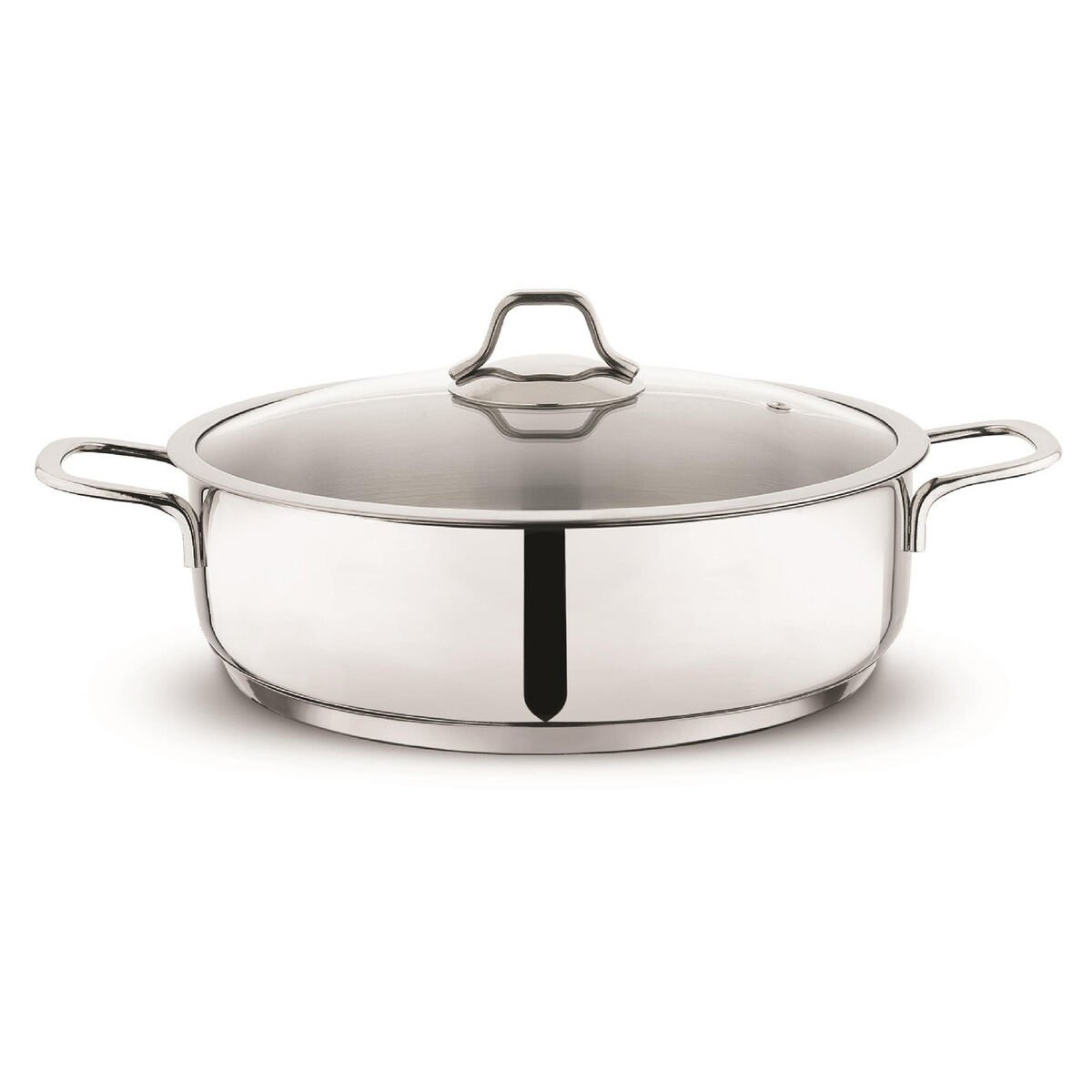 Schafer Held Çelik Basık Tencere-26 Cm-2 Parça-Inox