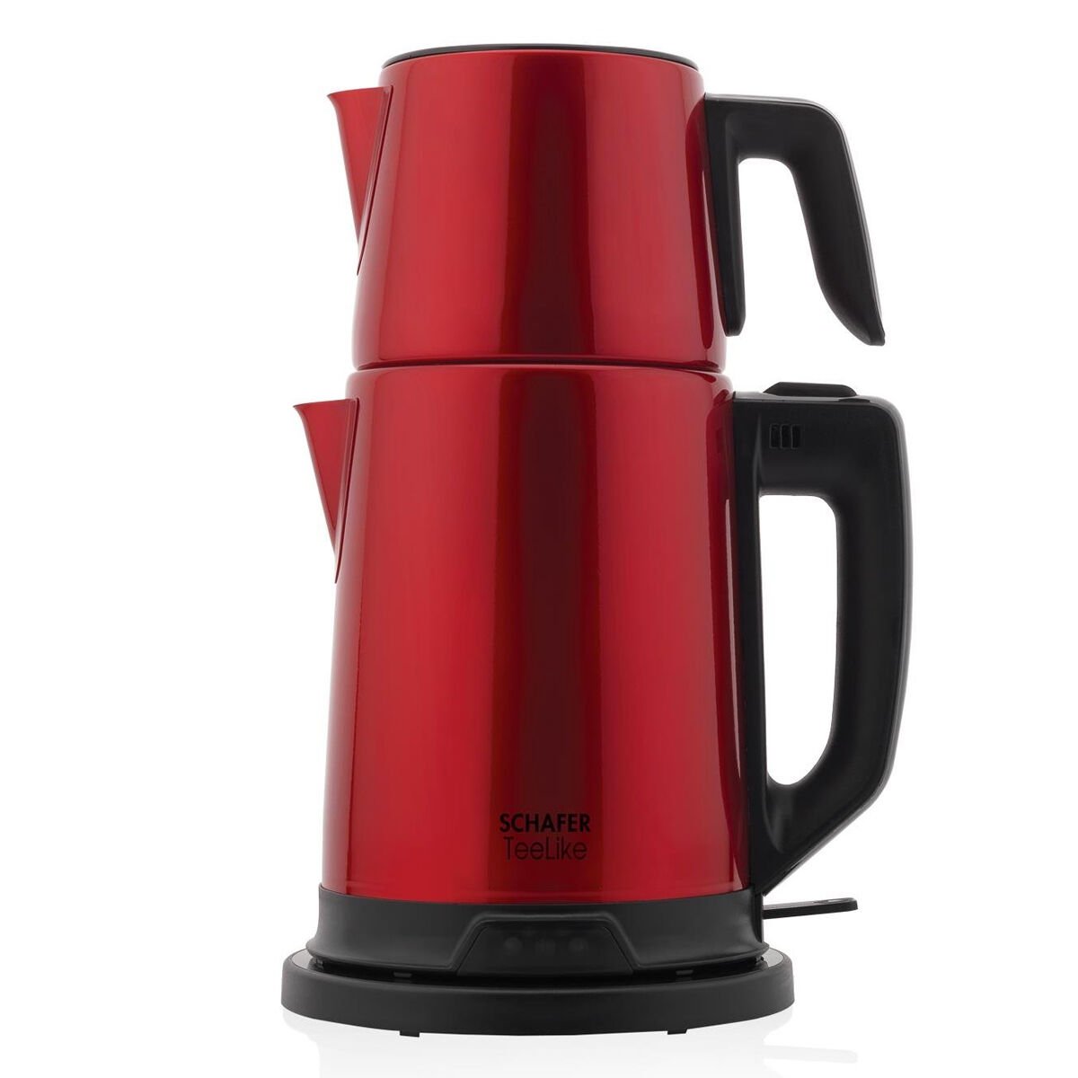 Schafer Teelike Elektrikli Çay Makinesi-Kırmızı
