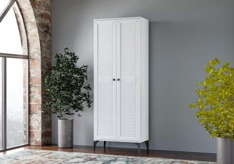 Levent Dlp.0024-203, Naz 2 Kapılı Dolap Beyaz