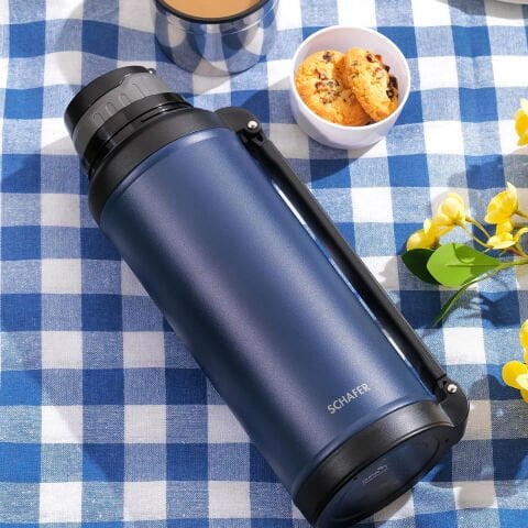 Schafer Steely Termos 2 L-Lacivert