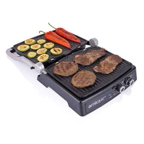 Arnica GH26411 Diamond Pro Tost Makinesi Siyah