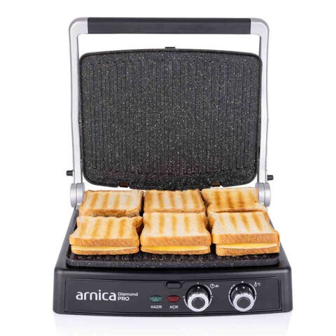Arnica GH26412 Diamond Pro Tost Makinesi Inox