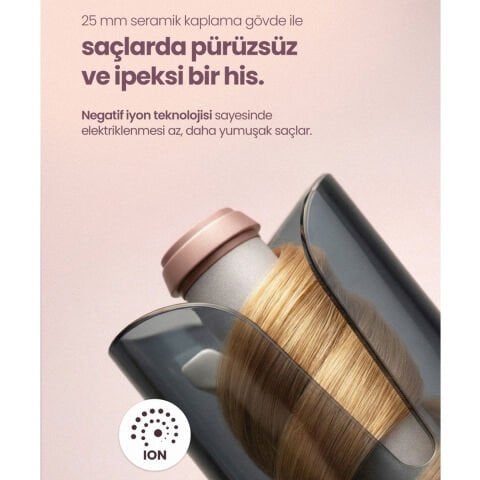 Relux RC9588 Keratincare 25mm Otomatik Saç Maşası
