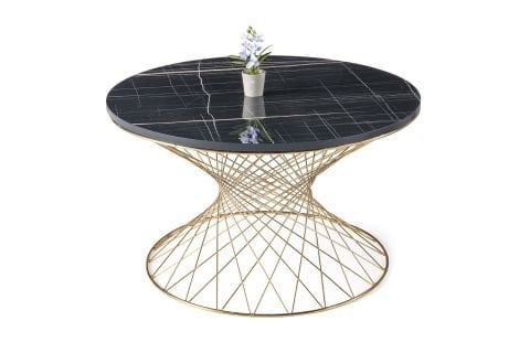 Levent Ort.0008-495, Cestino Orta Sehpa Sonata Gold Ayak