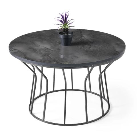 Levent Ort.0002-492, Vazo Orta Sehpa İrony Krom Ayak