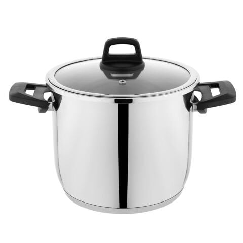 Schafer Cooky (Optima) Düdüklü Tencere Seti 4+6,5 L-Siyah/Gri