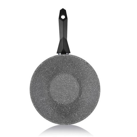 Schafer Cory Yanmaz Yapışmaz Wok Tava - 28cm - Gri