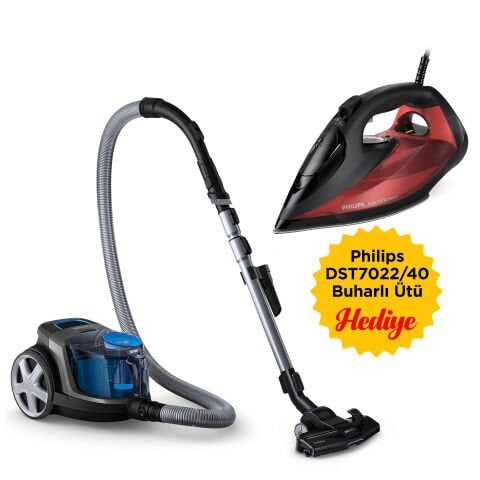 Philips Bxa0071/00, Fc9332/07 Toz Torbasız Süpürge (DST7022/40 Ütü Hediyeli)