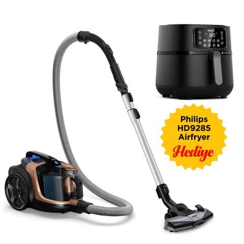 Philips BXA0070/00, XB7151/07 Toz Torbasız Süpürge (HD9285 Airfryer Hediyeli)