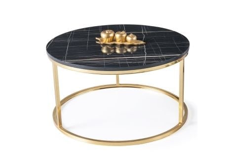 Levent Ort.0001-495, Nil Orta Sehpa Sonata Gold Ayak