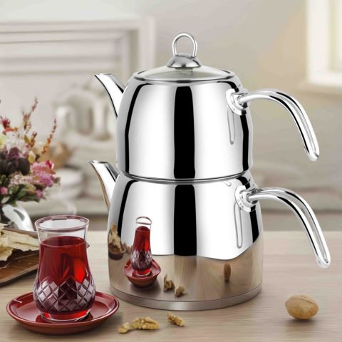Arow Regno Orta Boy Çaydanlık Seti DC2.TR-4459
