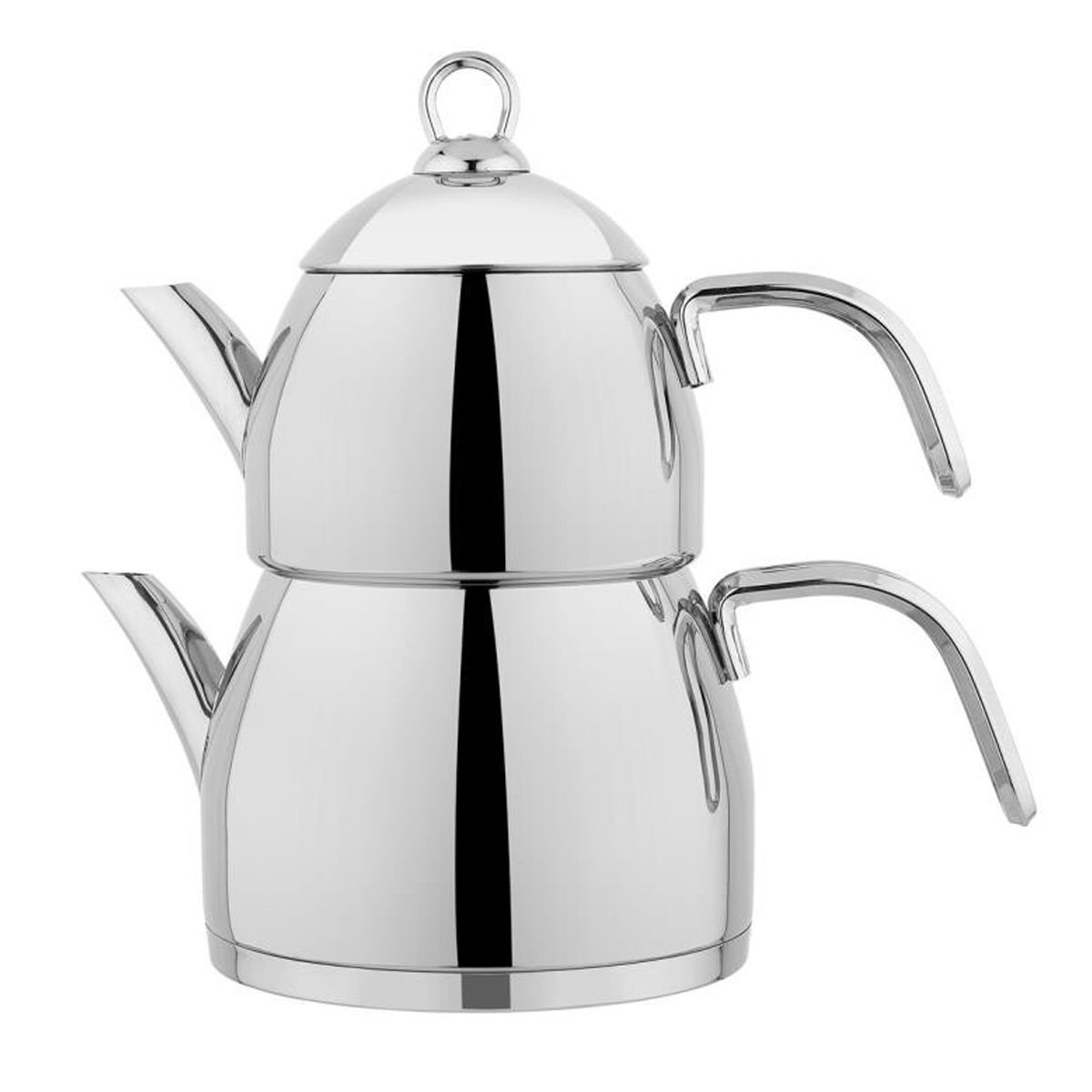 Schafer Brilla Çelik Çaydanlık Takımı 3 Parça-Inox