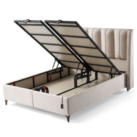 Pofuduk Capella 150x200 Yatak Baza Başlık Set
