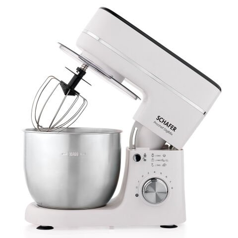 Schafer Prochef Digimix Dijital Stand Mikser 5L-Beyaz