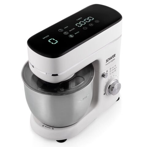 Schafer Prochef Digimix Dijital Stand Mikser 5L-Beyaz