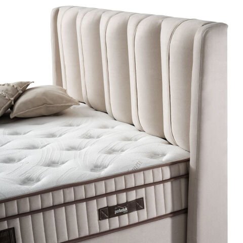 Pofuduk Capella 100x200 Yatak Baza Başlık Set