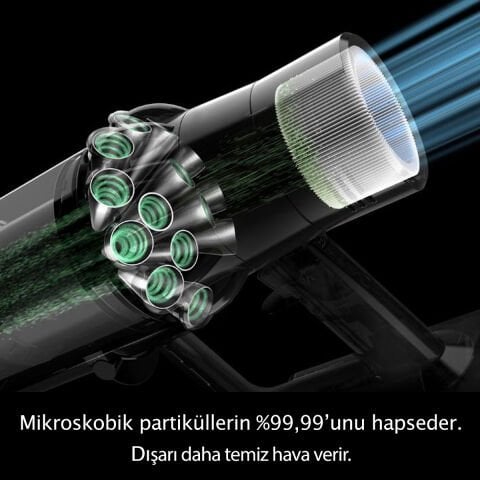 Dyson Cyclone V10 Submarin Islak ve Kuru Temizleme Dikey Kablosuz Süpürge