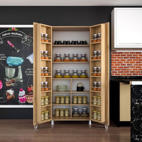 JUMBO KİLER DOLABI 190 CM ATLANTİK ÇAM