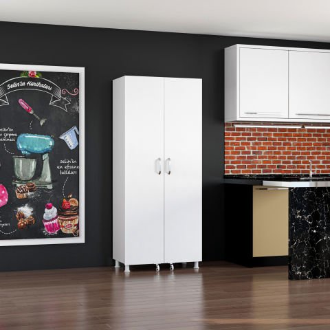 JUMBO KİLER DOLABI 190 CM BEYAZ