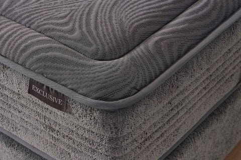 Armis Black Zone 150x200 Yatak Baza Başlık Set