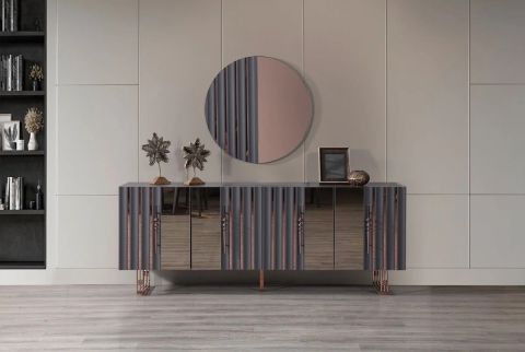Marcabella Deep 4 Sandalyeli Yemek Odası Takımı