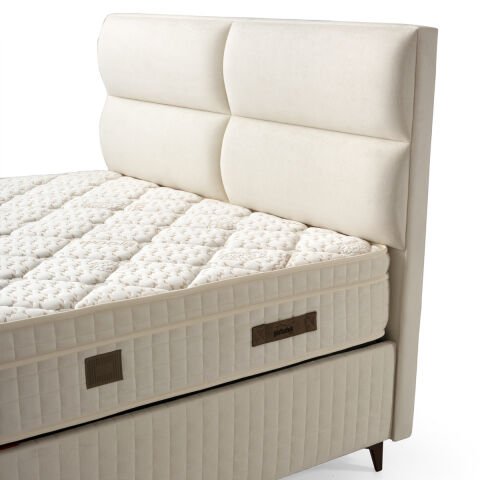 Pofuduk Orlando 90x190 Yatak Baza Başlık Set