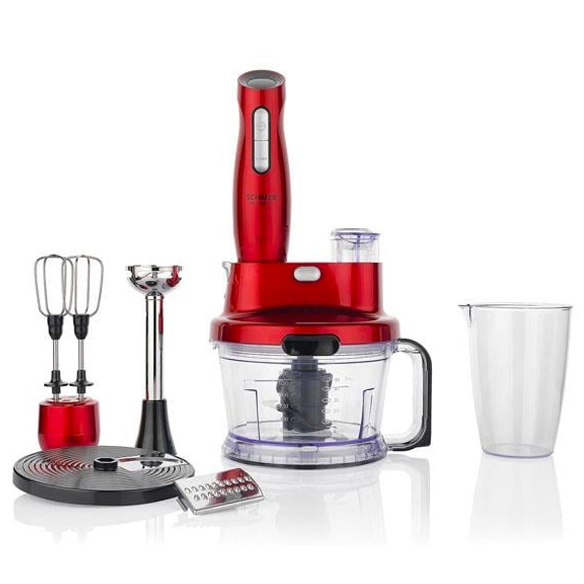 Schafer Meister Multi Blender Set-Kırmızı