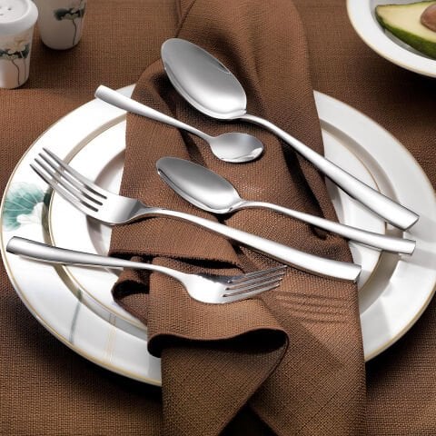 Schafer Sheen 60 Parça Çatal Kaşık Takımı-Gümüş26