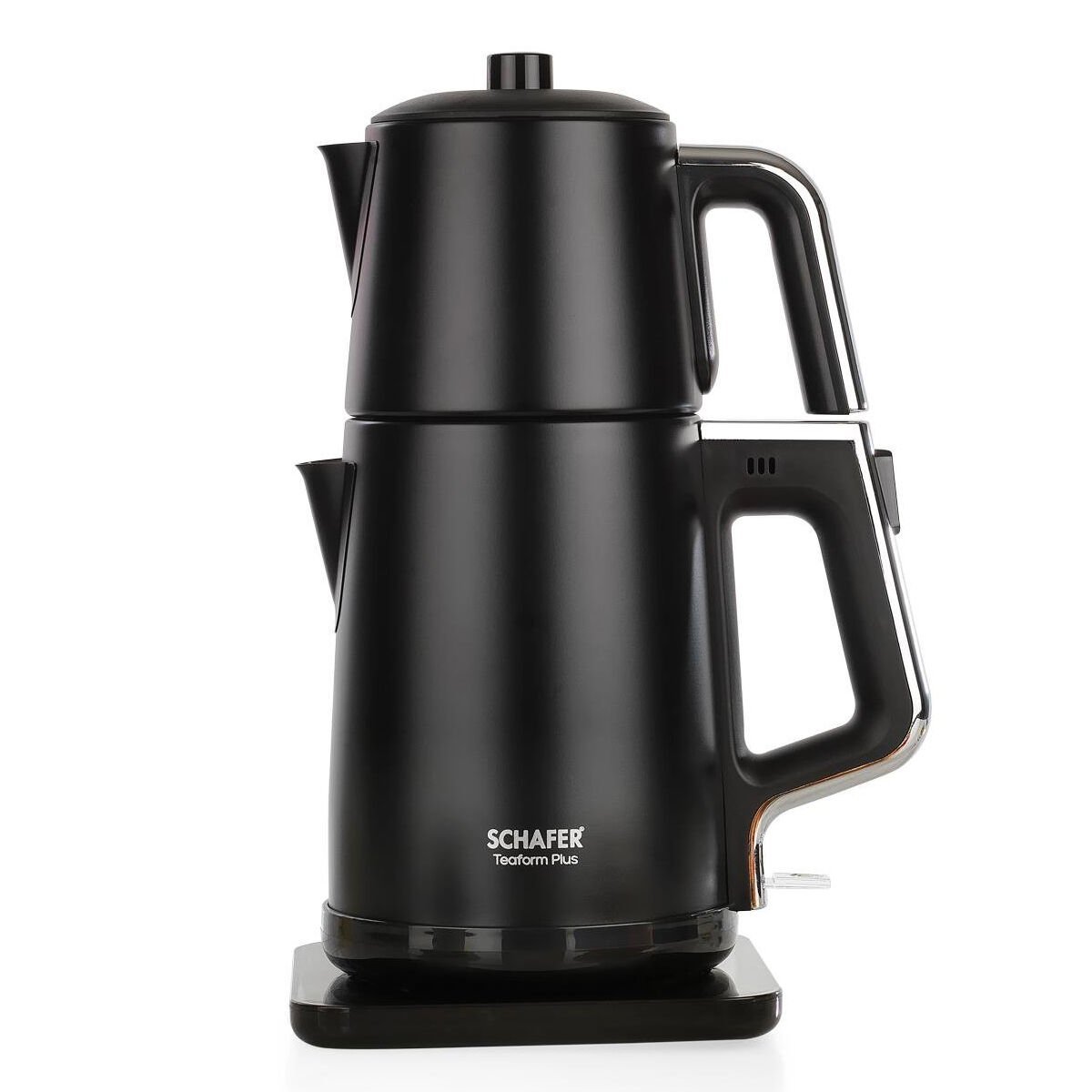 Schafer Teaform Plus Dijital Paslanmaz Çay Makinesi-Siyah