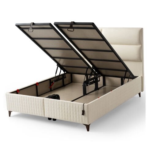 Pofuduk Orlando 150x200 Yatak Baza Başlık Set