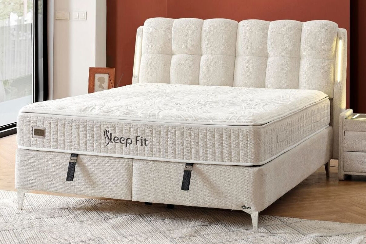 Armis Sleep Fit 160x200 Yatak Baza Başlık Set