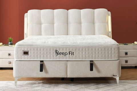Armis Sleep Fit 160x200 Yatak Baza Başlık Set