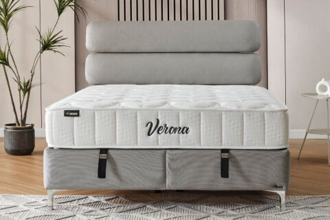 Armis Verona 160x200 Yatak Baza Başlık Set