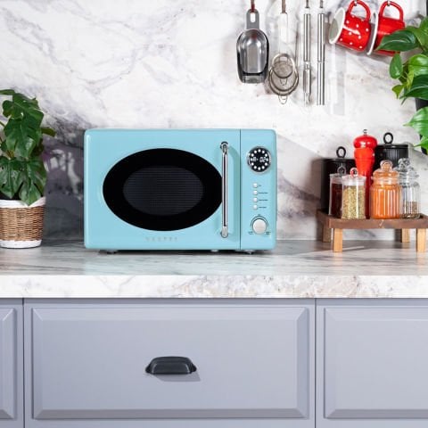 Vestel MD 20 YD Retro Düş Mavisi Mikrodalga Fırın 20265356