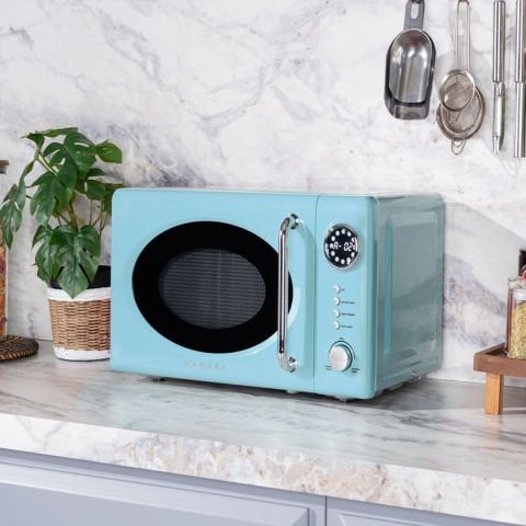 Vestel MD 20 YD Retro Düş Mavisi Mikrodalga Fırın 20265356
