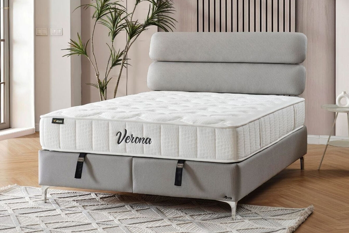 Armis Verona 120x200 Yatak Baza Başlık Set