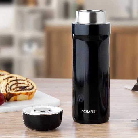Schafer Iron Man Termos 420 Ml Siyah