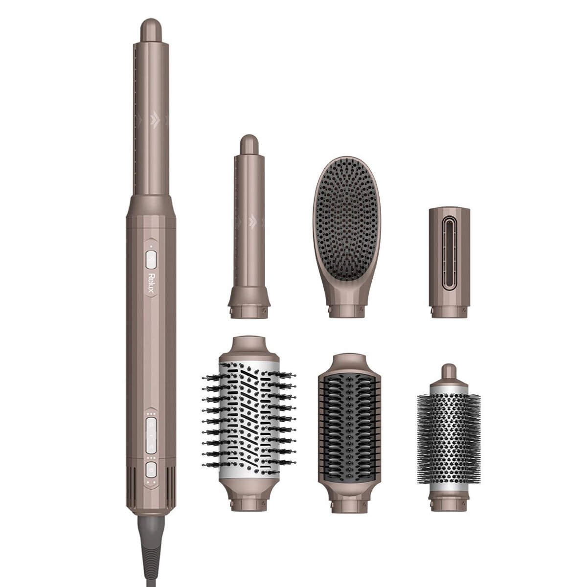 Relux RMS9200B Antrasit Aeroflex 6in1 Saç Şekillendirici Fiyatı ve