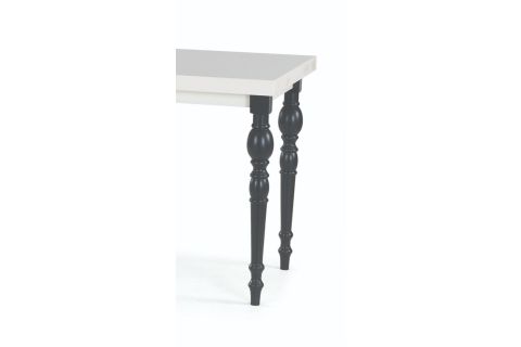 DAMLA COUNTRY MASA, BEYAZ ANTRASİT, 125X80