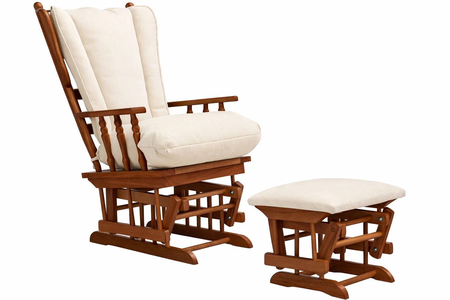 Levent Sal.0002-501, 1287 Relax Puflu Sallanır Koltuk Bej Ceviz