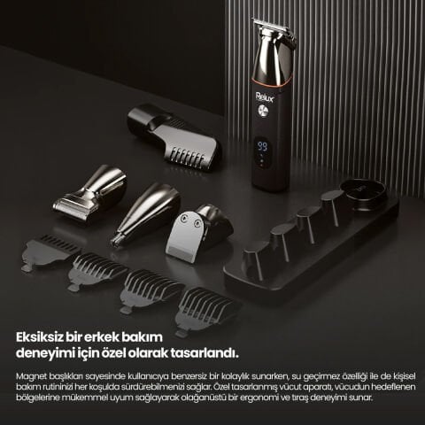 Relux RPG7500 Groomexpert Erkek Bakım Kiti