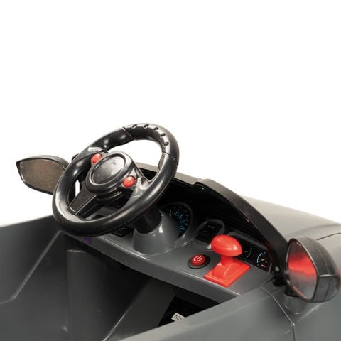 Dolu 8097 Daytona 12V Kumandalı Akülü Araba - Gri