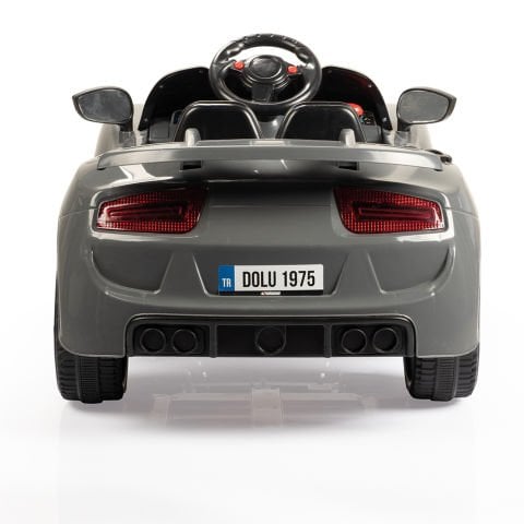 Dolu 8097 Daytona 12V Kumandalı Akülü Araba - Gri
