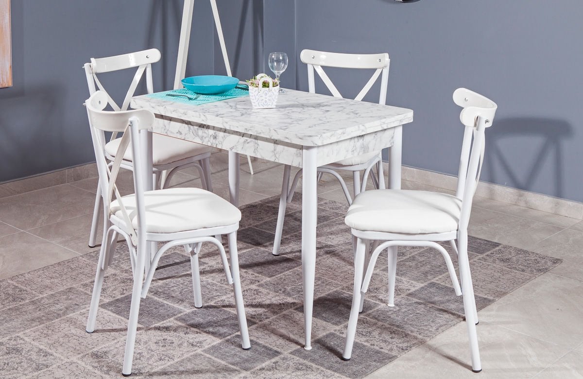 Levent MTK1080 - 4006 Kartal Masa Takımı - 4 Adet 4006-1 Sandalye