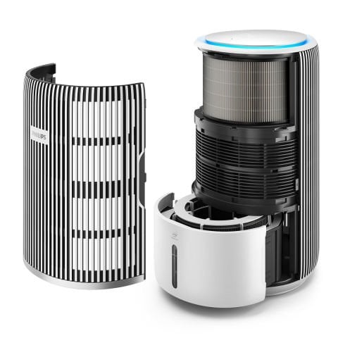 Philips AC3420/10 Pureprotect Water 3400 Serisi Akıllı 2'si 1 Arada Hava Temizleyici ve Nemlendirici