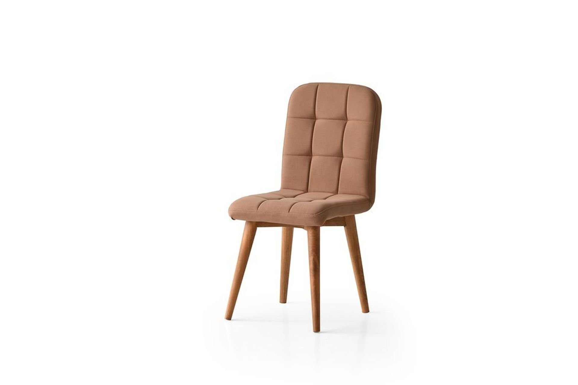 Levent San.0055-518, Etro Ahşap Ayak Sandalye Kahve Ceviz