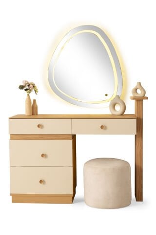 Sky Vega Aynalı Şifonyer